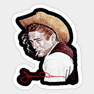 James Dean Sticker